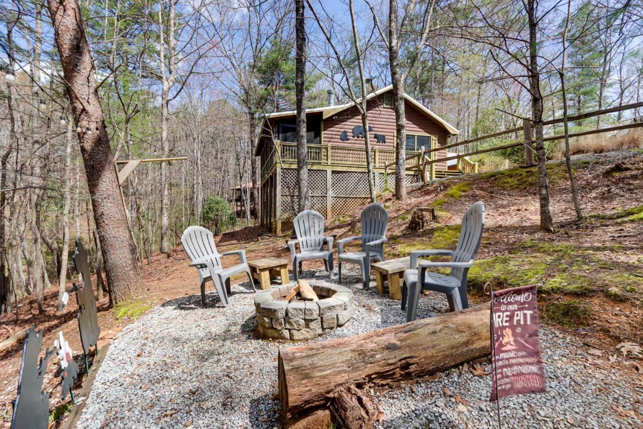 Blue Ridge Cozy Cabin In The Woods With Hot Tub! Exterior foto