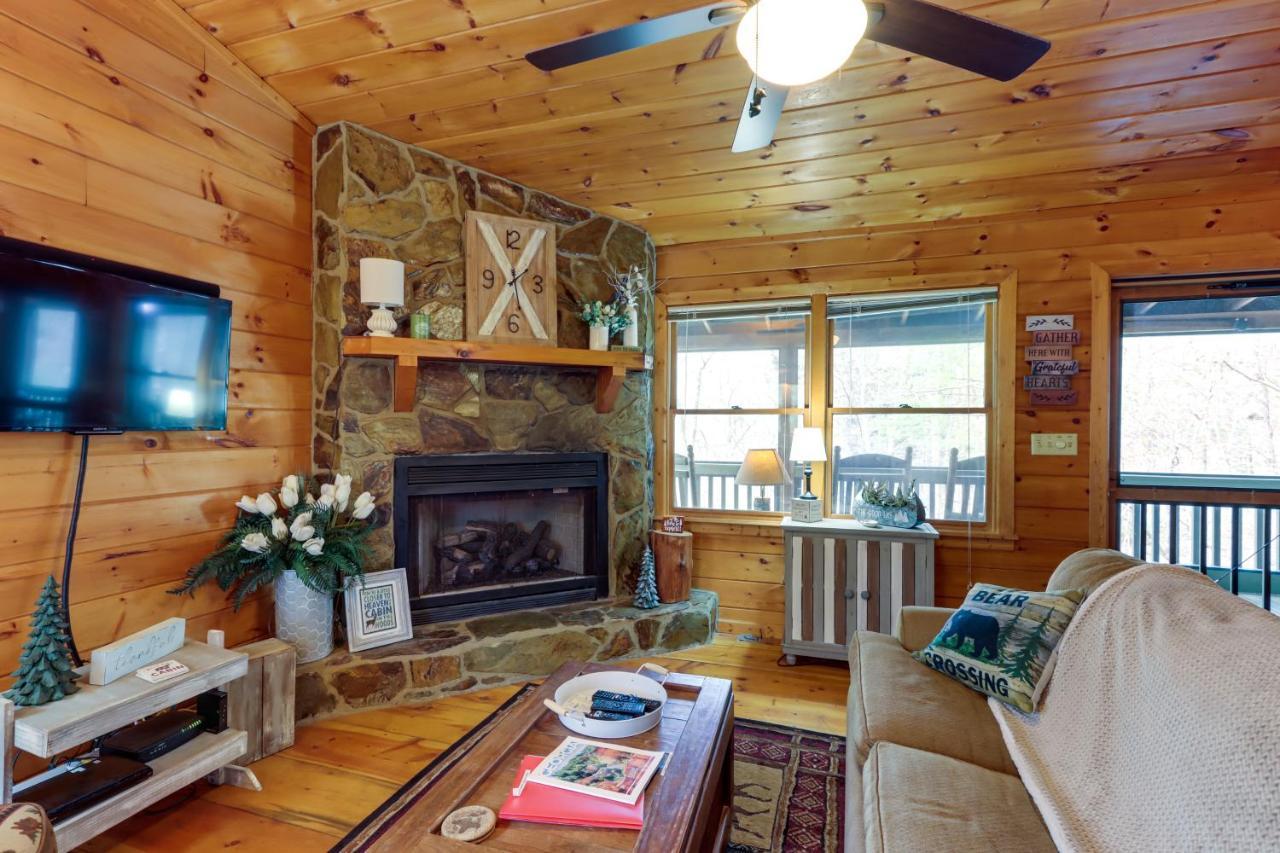 Blue Ridge Cozy Cabin In The Woods With Hot Tub! Exterior foto