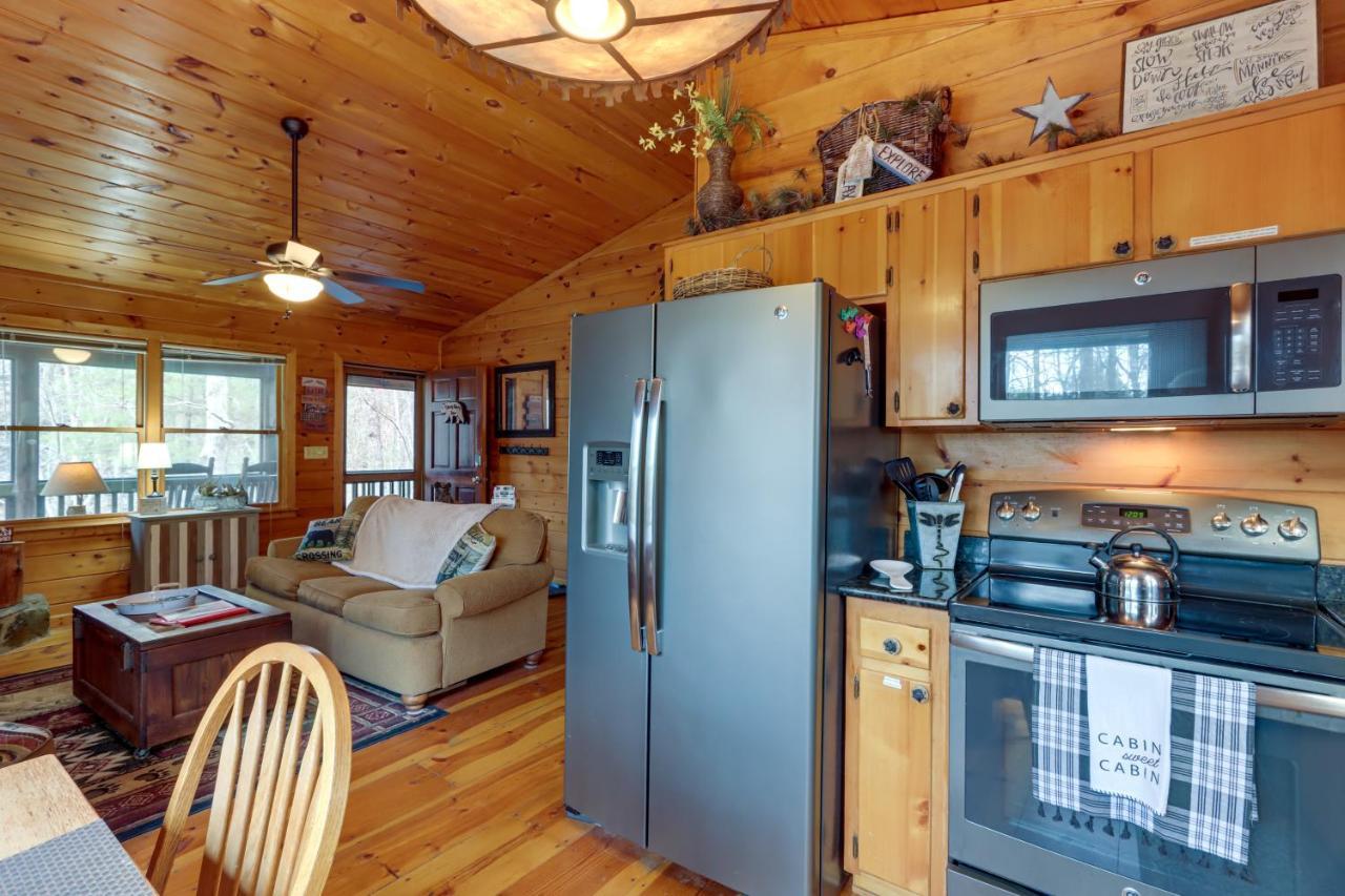 Blue Ridge Cozy Cabin In The Woods With Hot Tub! Exterior foto